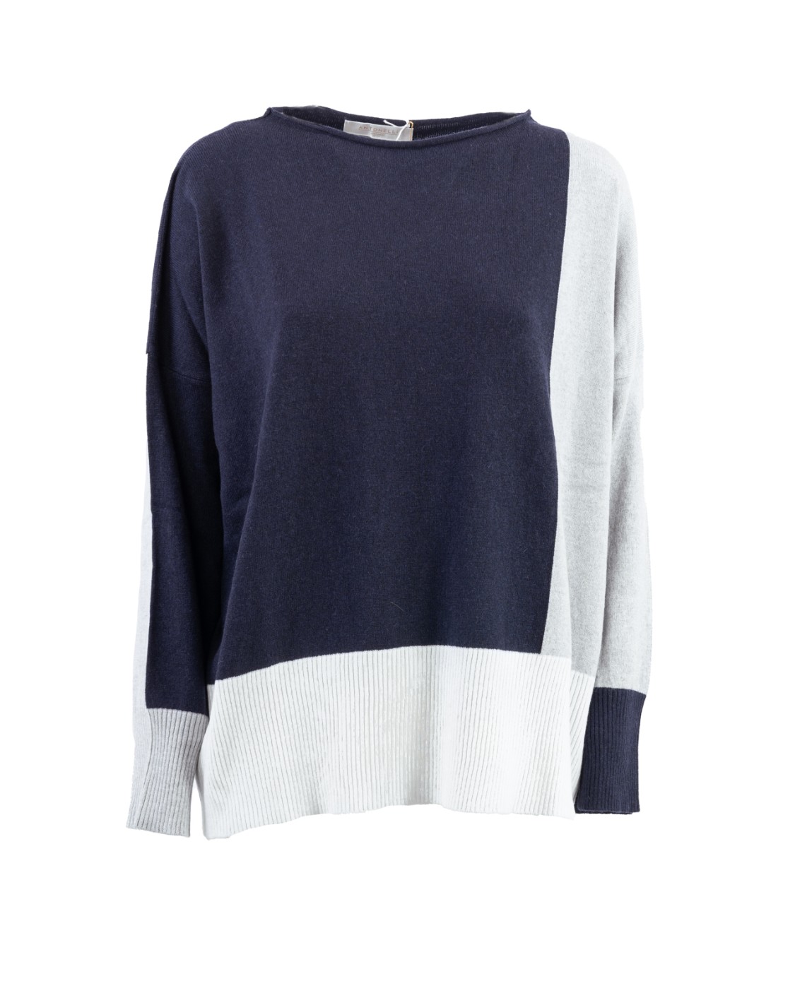 shop ANTONELLI  Pull: Antonelli pullover "Trento".
Maniche lunghe.
Color block.
Collo a giro.
Vestibilità regolare.
Composizione: 70% Lana vergine 20% Seta 10% Cashmere.
Fabbricato in Italia.. TRENTO 41116K 43034-C4 number 8523782